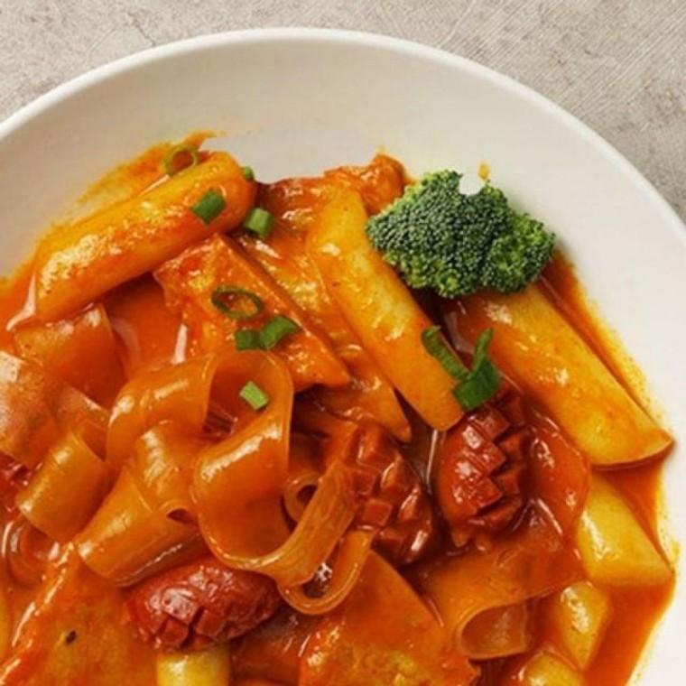 밀떡 로제순한맛 사계절떡볶이 밀키트2인분