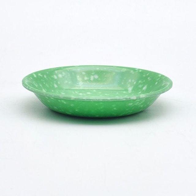 떡볶이 접시 멜라민 접시 추억의 분식집 그릇 12cm