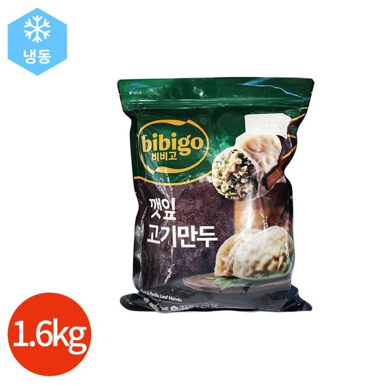 CJ 비비고 깻잎 만두 1600g