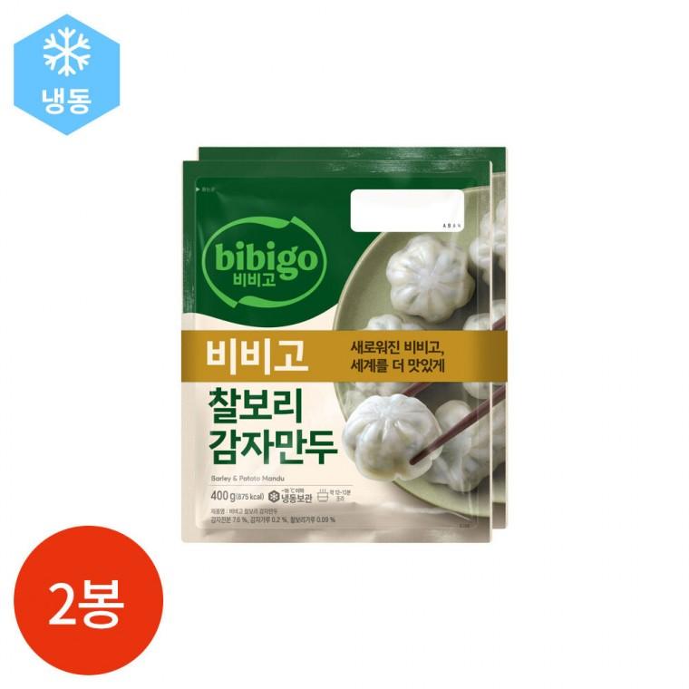 CJ 비비고 찰보리 감자만두 400g x 2봉