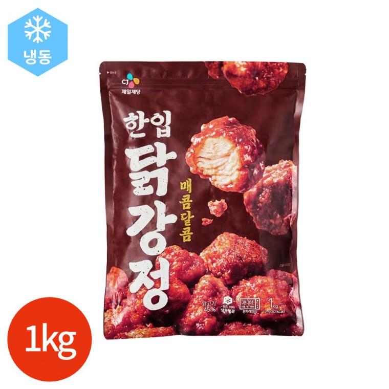 CJ 한입 매콤달콤 닭강정 1kg