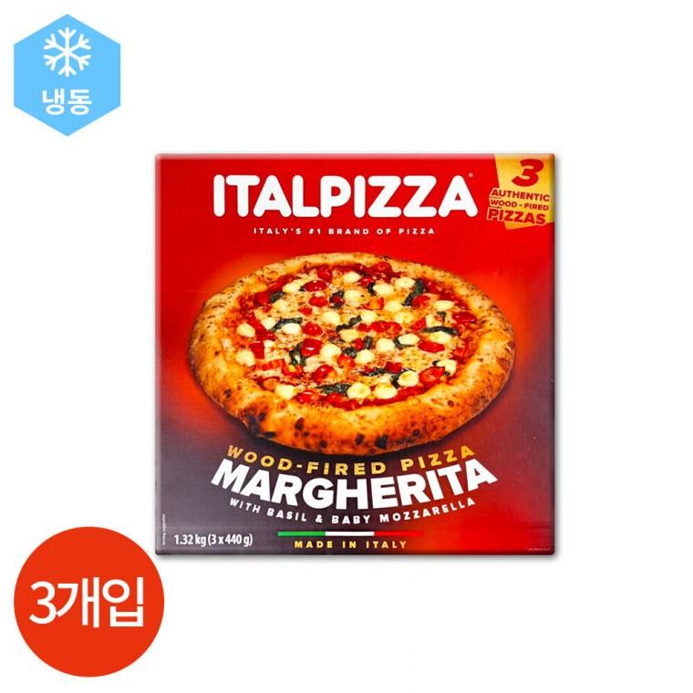 ITALPIZZA 이탈피자 마르게리타 피자 440g x 3개