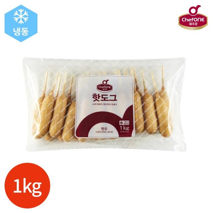 쉐프원 핫도그 1kg