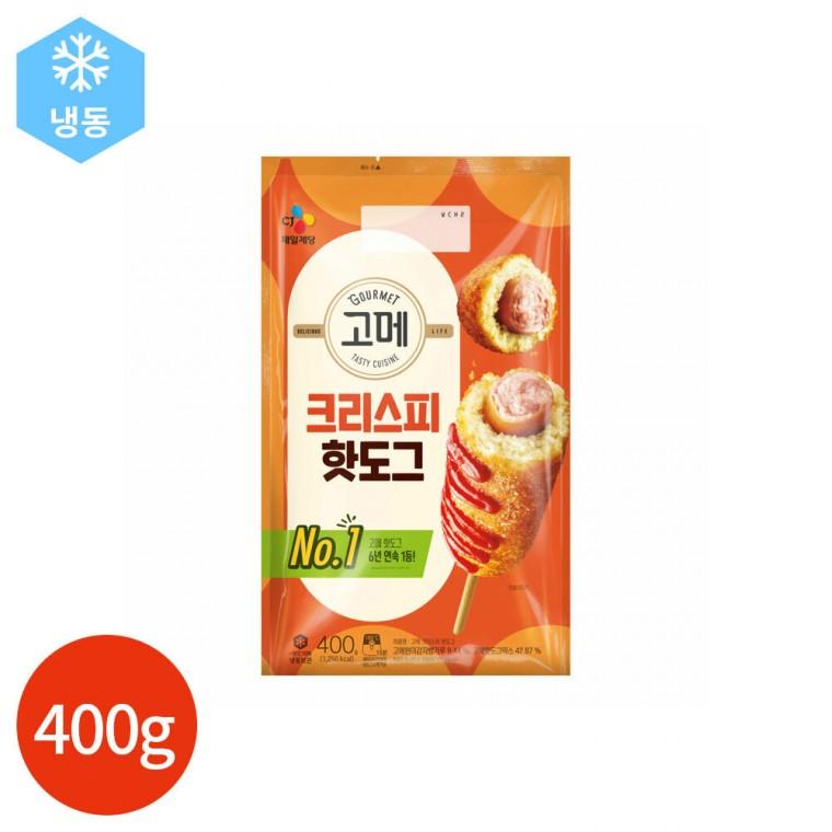 CJ 고메 크리스피 핫도그 400g