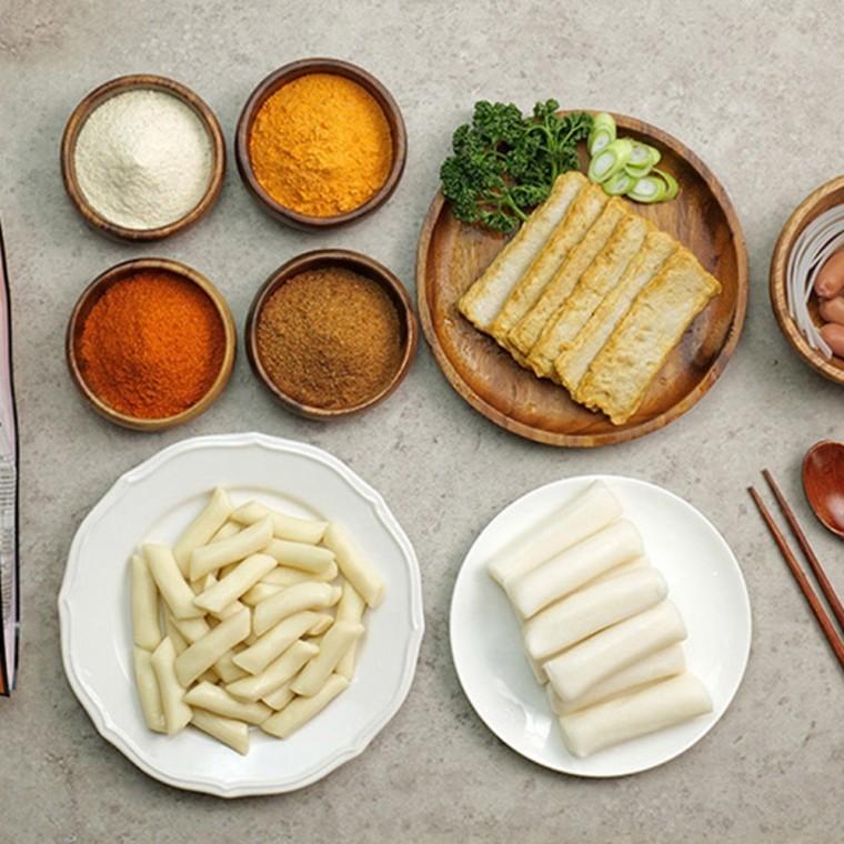 떡볶이 밀키트 2인분 로제 밀떡 매콤한맛 맛있는
