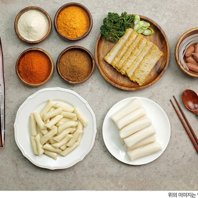 떡볶이 밀키트2인분 쌀떡 가래떡 사계절떡볶이 로제순한맛