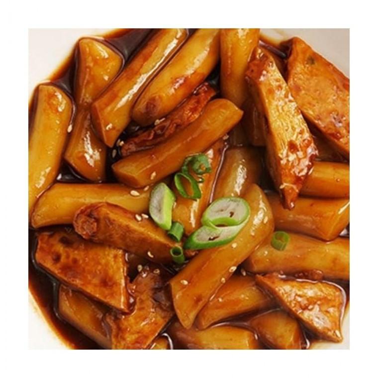 루미나D 밀떡 짜장맛 떡볶이 밀키트 2인분 간편 조리