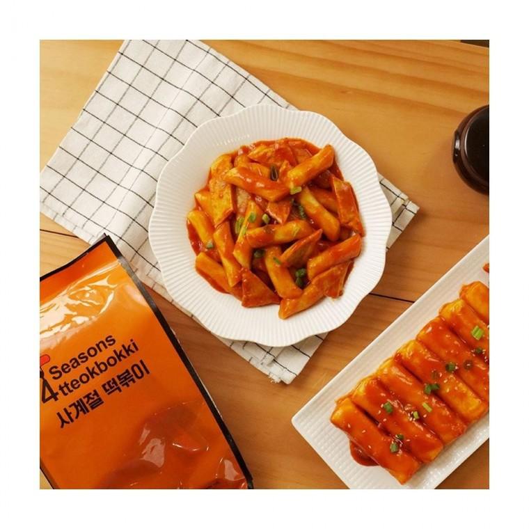 루미나D 밀떡 떡볶이 밀키트 2인분 순한맛 카레맛 선택
