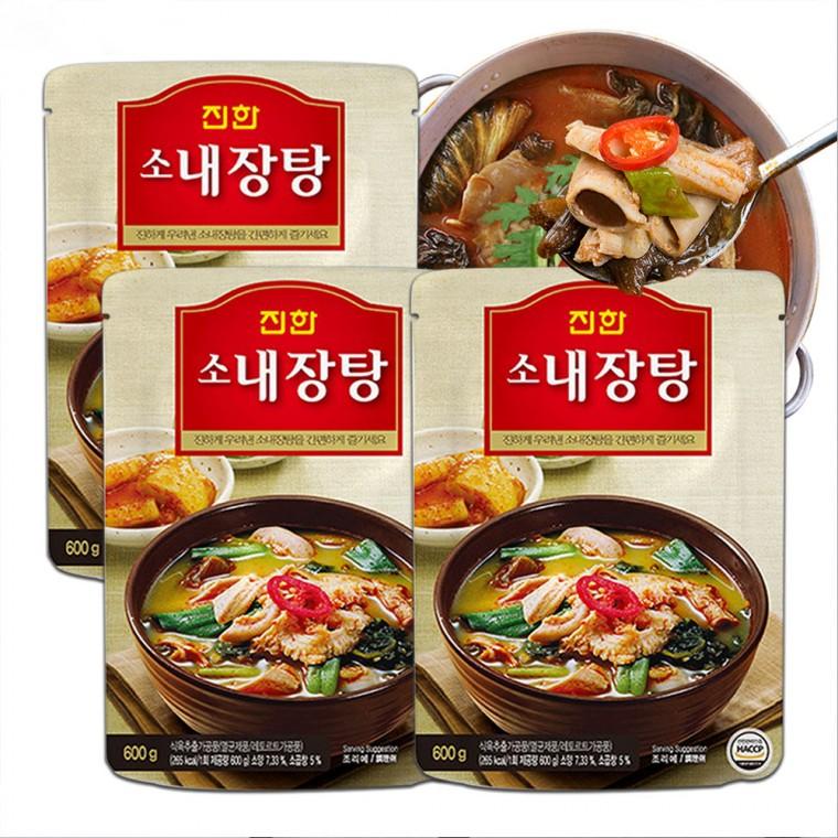 진한식품 소내장탕 600g 3팩