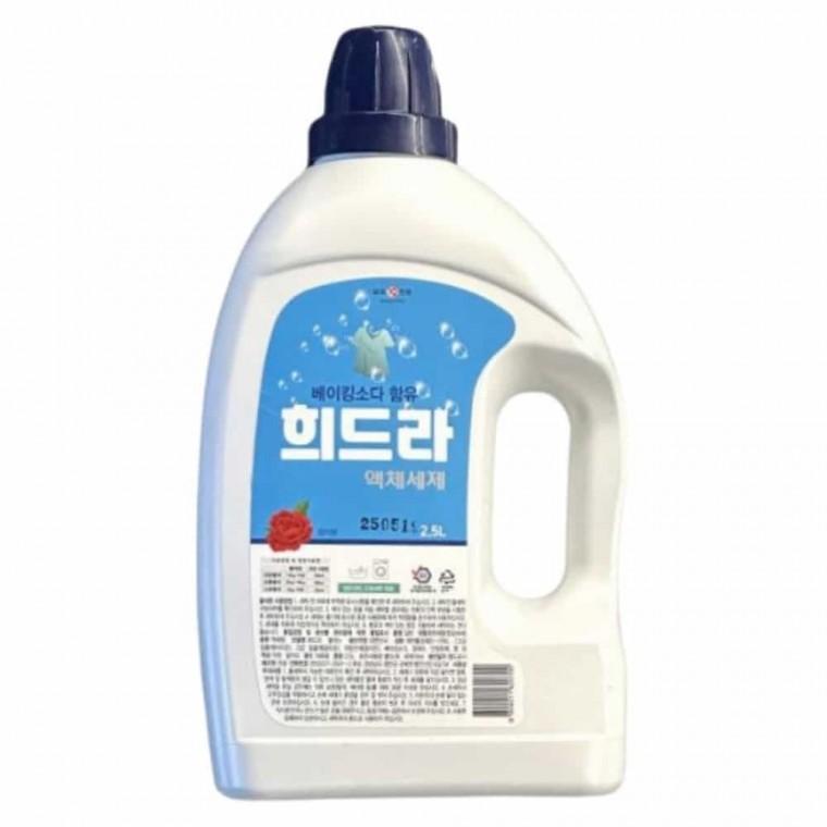 희드라 액체세제 장미향 2.5L 찌든때세제 빨래세제 세재
