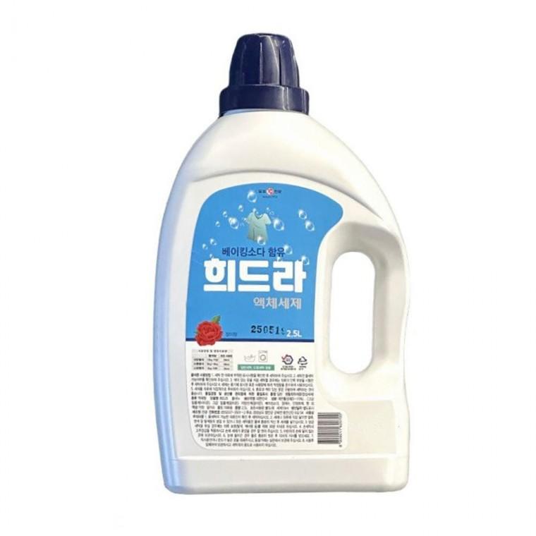 일반 드럼 세탁기 겸용 장미향 액체세제 2.5L 용기