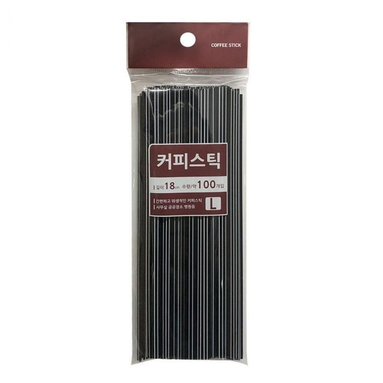 커피스틱18cm(L) 테이크아웃 빨대 홀더 커피막대
