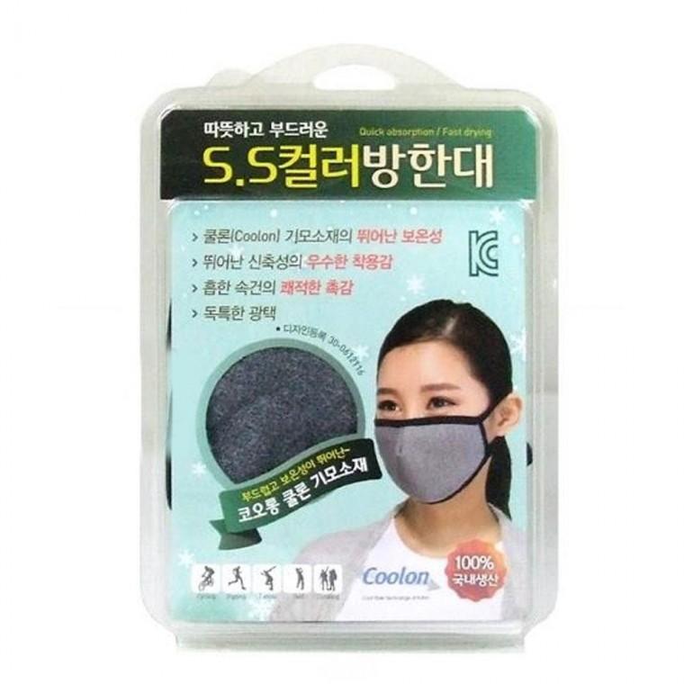 기모 컬러 방한대-그레이 자외선차단마스크 방한용품