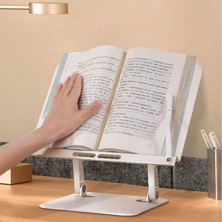 슬림 각도조절 알루미늄독서대 태블릿 노트북 거치대