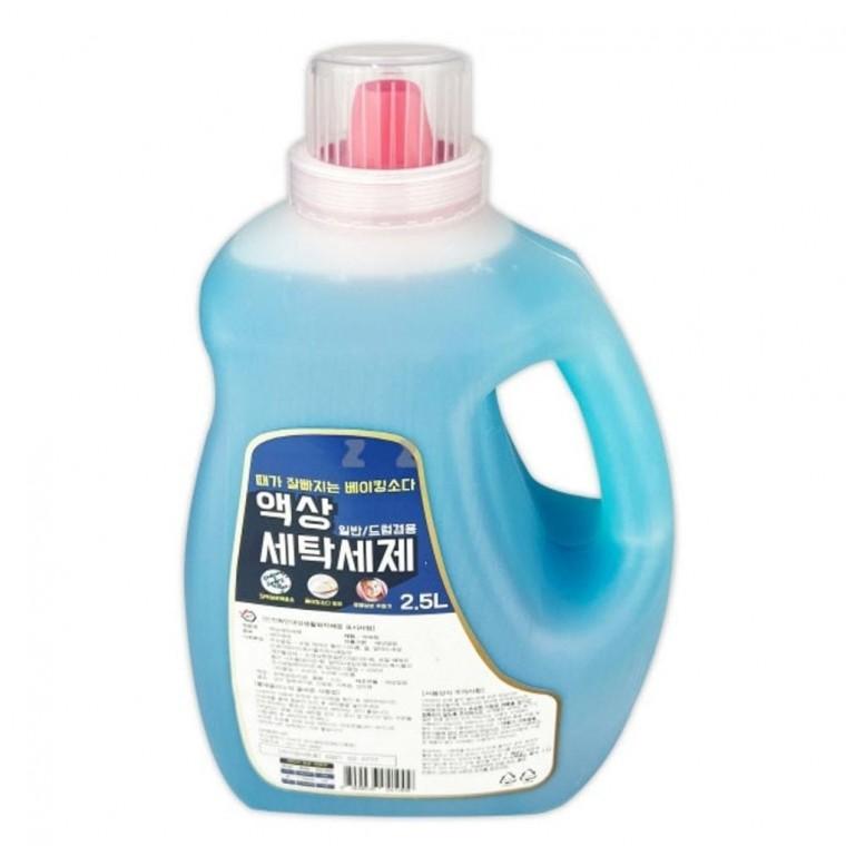 액체세제 액상 드럼세탁기세제 빨래 2.5L 세탁 세탁세제