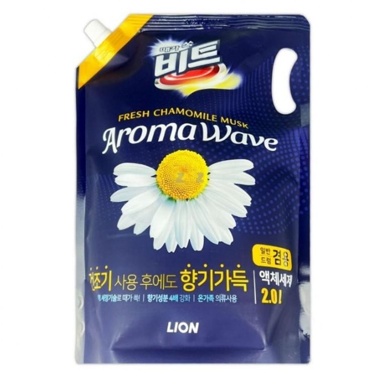 세탁세제 비트 액체세탁세제 드럼 2L 리필팩 빨래 드럼세탁기세제