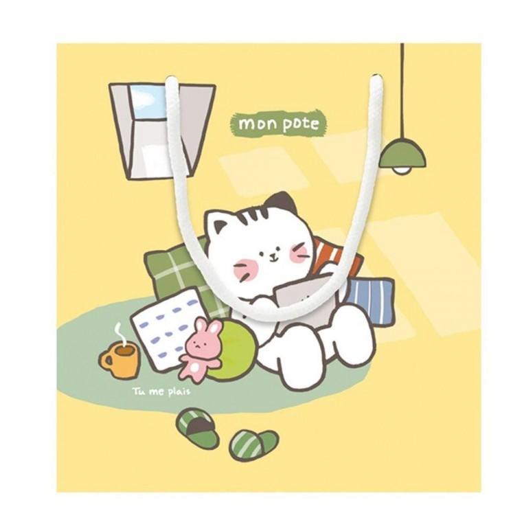 몽포트2 쇼핑백 10개 세트 1P 캐릭터 선물 종이 가방