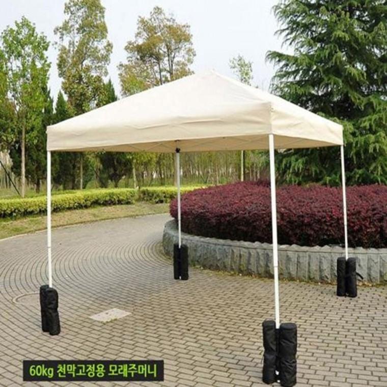 천막 파라솔 고정용 모래 주머니 천막고정 받침대