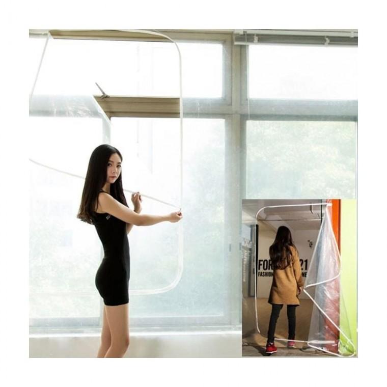 루미나D 베란다 방풍비닐 커튼 창문 바람막이 외풍 차단 비닐