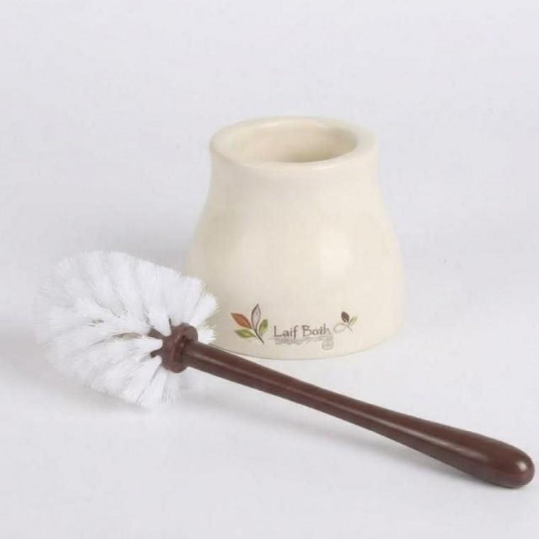 화장실 변기솔 대 MI-047 잎새 변기솔