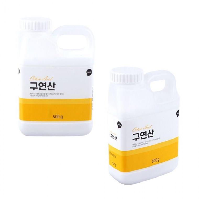구연산 용기형 500g 다목적 세정제 섬유유연제 세제