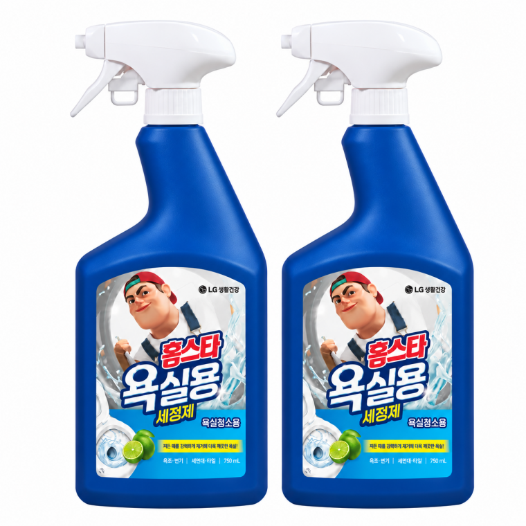 (1+1)홈스타 욕실용 세정제 750ml
