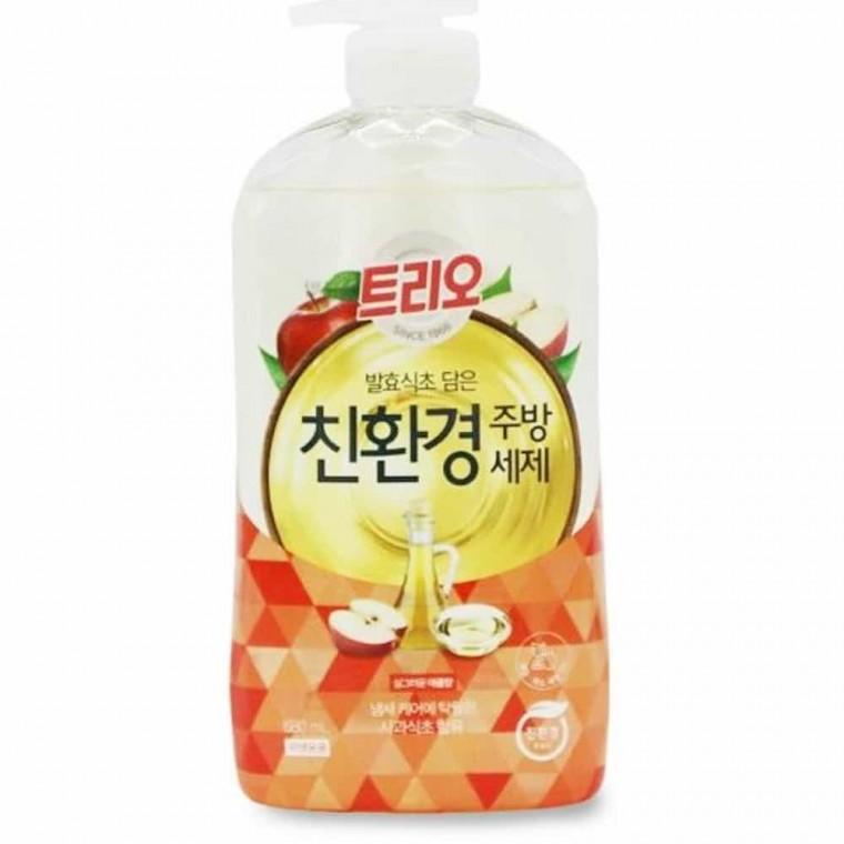 트리오 친환경 주방세제 680ml 과일세정 채소세척 주방세제식초