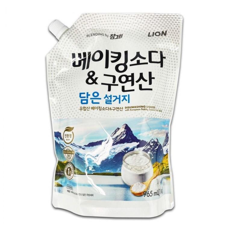 베이킹소다 구연산담은 주방세제 리필965ml