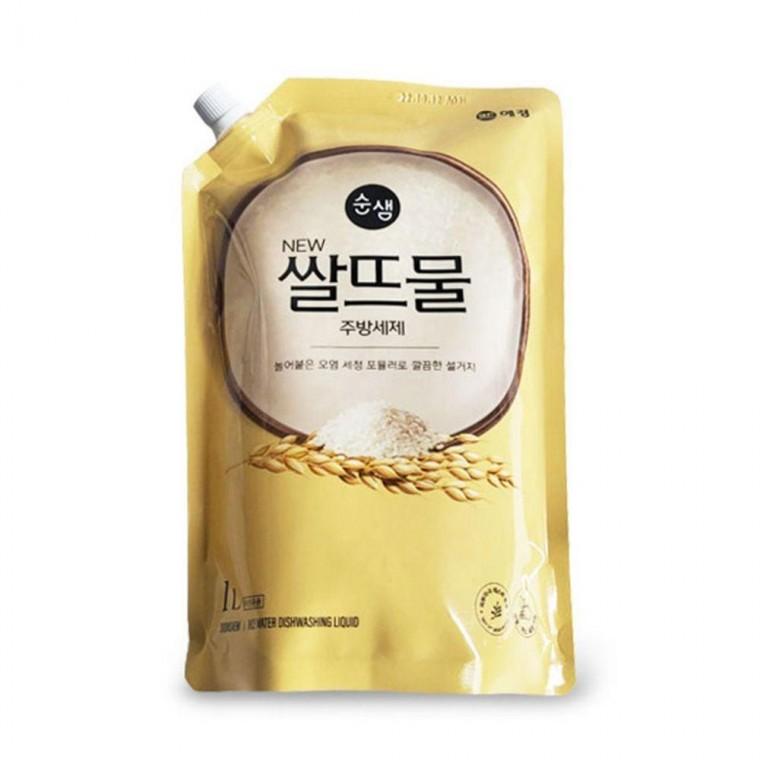 깨끗한 설거지 과일 채소 세정 가능 쌀뜨물 주방 세제