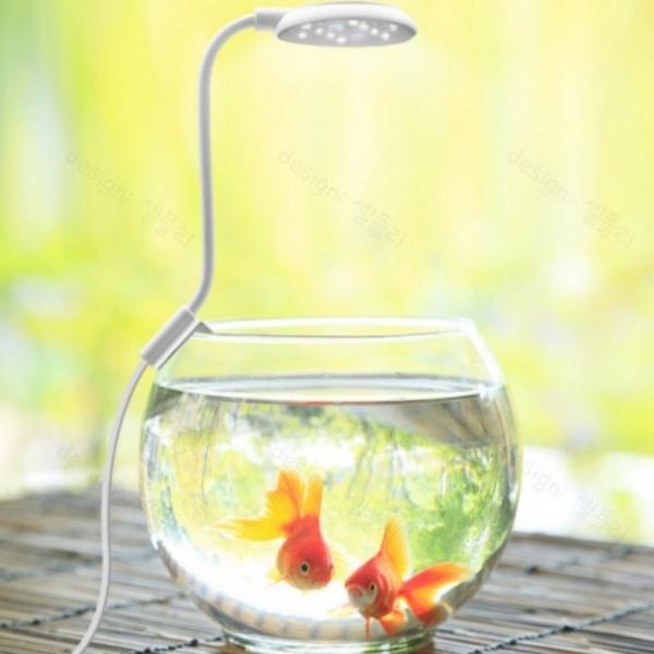 어항 스팟 조명 클립 자바라 무드등 식물용 소품 보광등 산호 램프 해수어 다육이 RGB BB0061