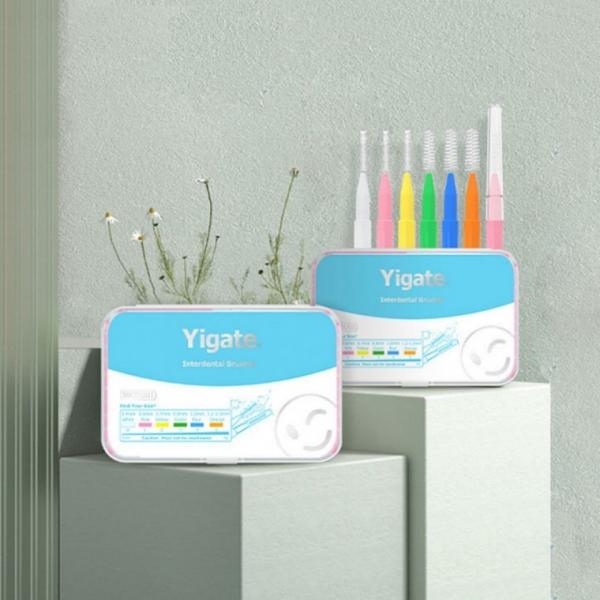 이게이트 고급형 I형 치간칫솔 30개+케이스 세트 6가지사이즈 선택
