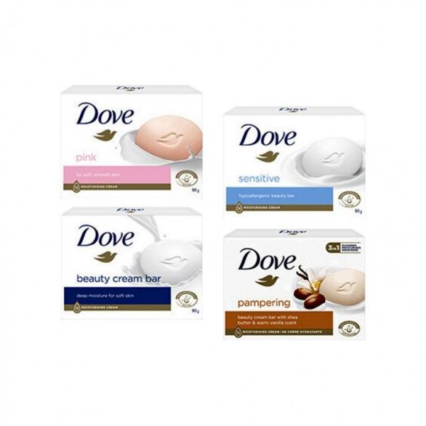 도브 뷰티바 4개세트 모이스취라이징 미용 세안 비누