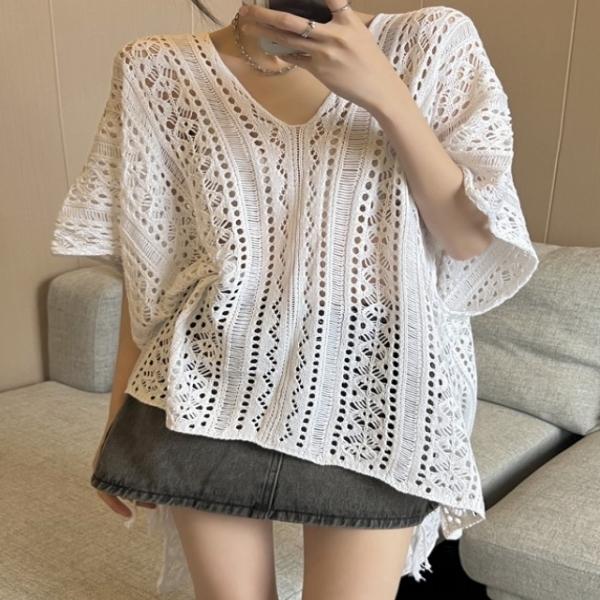 G125760 퀄리티 좋은 펀칭 롱니트티