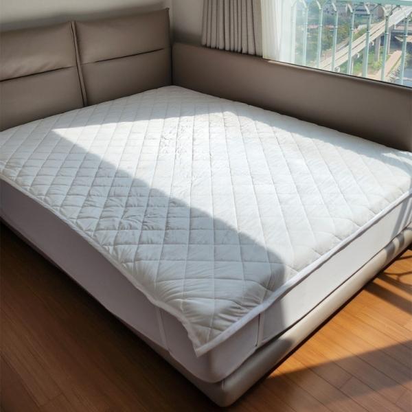 극세사 따뜻한 장모 단모 극세사 매트리스 밴딩 커버 패드