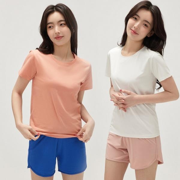 소로나 순면 투톤 반팔 홈웨어 잠옷 마실룩
