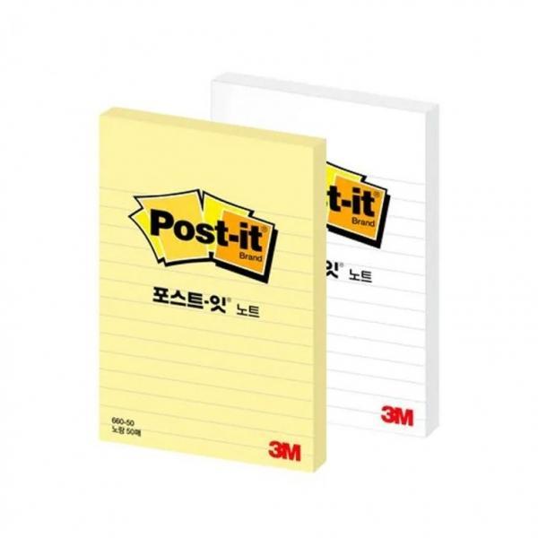 3M  파스텔 라인 노트 660 (102mmx152mm)