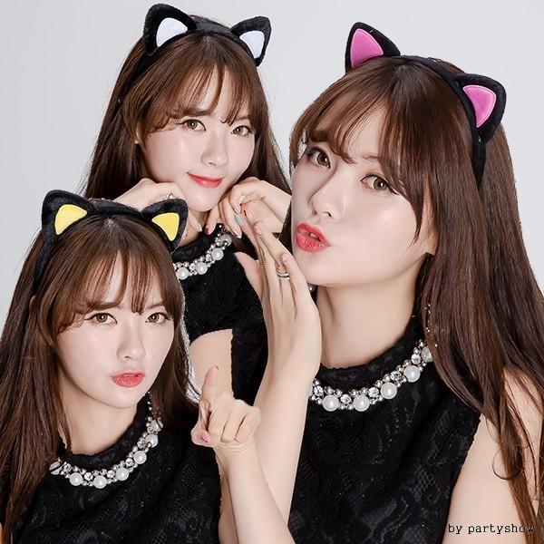 (검은고양이머리띠)파티용품 파티머리띠 생일파티 이