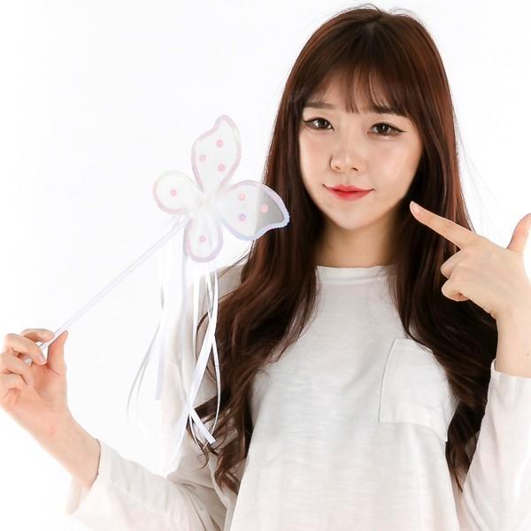 화이트나비봉 파티용품 천사장식 천사봉