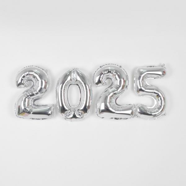 숫자은박풍선(소)실버2025패키지
