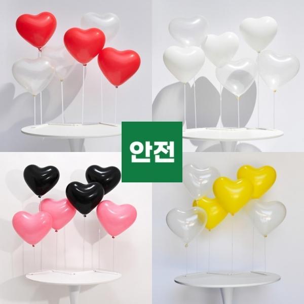 NEW안전풍선스탠드세트(슬림)하트세트