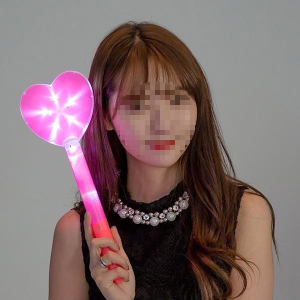 LED하트봉(핑크) KC인증정품 공연 응원도구 파티용품