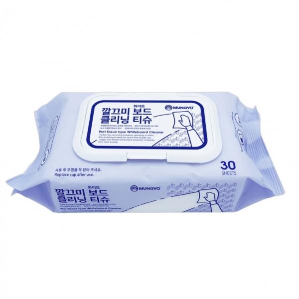 깔끄미 화이트보드 칠판청소용 클리닝티슈 30매 CLT-30