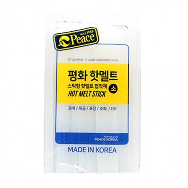 평화 피스 글루건 심 핫멜트 스틱 소형 H-007 600g 250X7mm