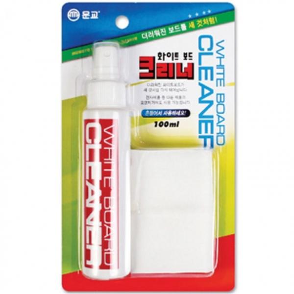 화이트보드 크리너 100ml+부직포 학교 칠판 클리너세트