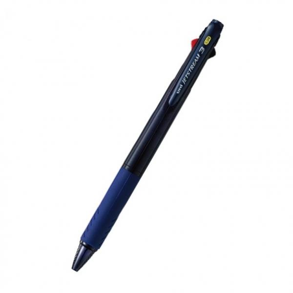 미쯔비시 제트스트림3색볼펜 네이비 0.38mm SXE3-400-38 필기구