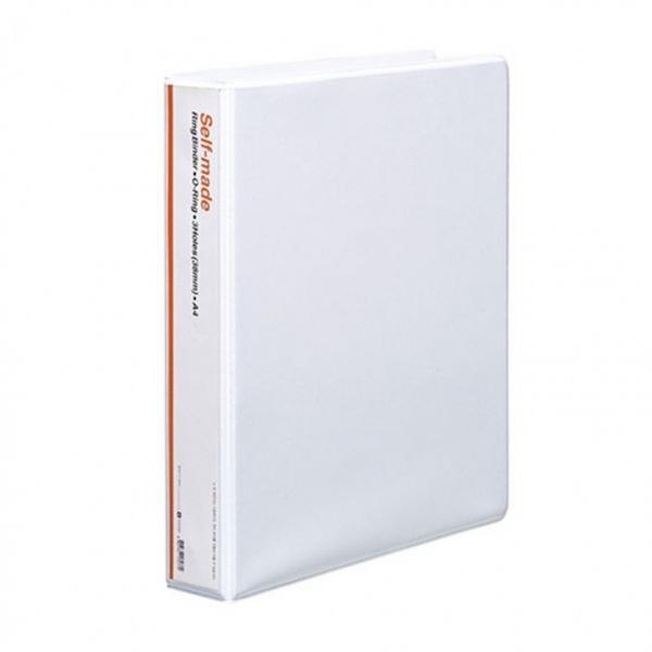 문화 셀프메이드 3공 O링 바인더 1.5 A4 백색 B747-71 270x310x55mm