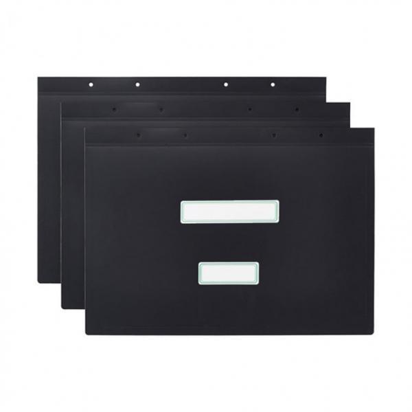 문화 PP 흑표지 A4 좌철 10조 포장 흑색 F4498-72 310x220mm