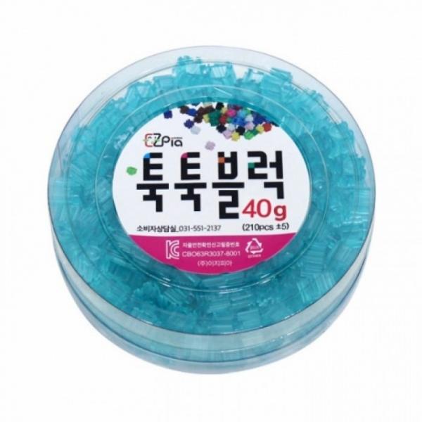 뚝딱 툭툭블럭 투명하늘 40g 만들기 교구 재료