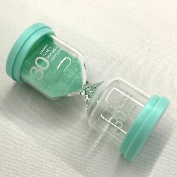 마카롱 탁상 타이머 30분 모래시계