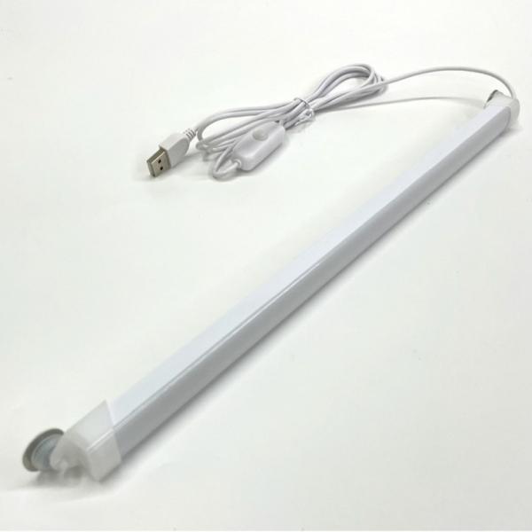 자석부착 붙이는 USB LED바 막대조명 37cm